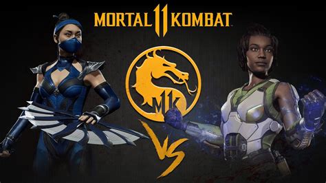 Mortal Kombat 11 Kitana Vs Jacqui Briggs Китана против Джеки Бриггс