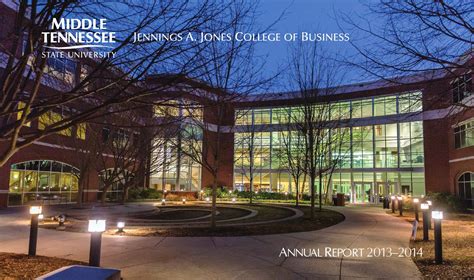 jones college of business mtsu annual report 2014 by mtsu business and economic research