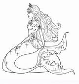 Sereia Merliah Merlia Ausmalen Oceana Meerjungfrau Disegno Trickfilmfiguren Desenhosparacolorir Cartoni Prinzessin Malvorlage sketch template