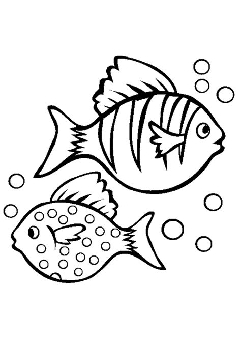 coloring pages fish  water coloring pages