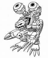 Digimon Drawing Getdrawings sketch template
