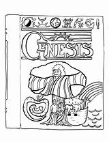 Genesis Coloringhome sketch template