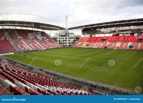 stadium  soccer club fc utrecht   netherlands editorial photography image