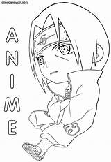 Coloring Anime Pages Boys Boy Print Popular sketch template