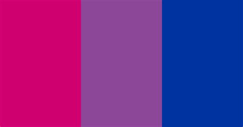 Bisexuality Flag Colors Color Scheme Blue