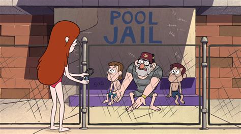 Image S1e15 Pool Jail Png Gravity Falls Wiki Fandom