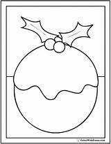 Coloring Cake Christmas Pages Cakes Pdf Colorwithfuzzy sketch template