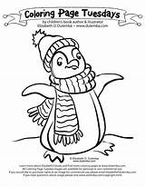 Penguin Coloring Pages Printable Color January Antarctica Cool Stuff Kids Things Christmas Children Cute Print Template Facts Getcolorings Theme Dulemba sketch template