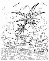 Island Coloring Pages Tropical Drawing Megan Duncanson Drama Rainforest Total Beautiful Ellis Map Action Bird Color Getcolorings Getdrawings Edgy Print sketch template