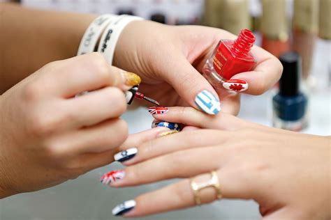 max factor patriotic nail art   wella studio nail art nails