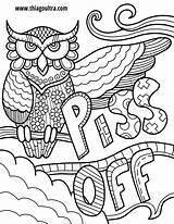 Coloring Swear Pages Word Printable Color Print Getcolorings sketch template