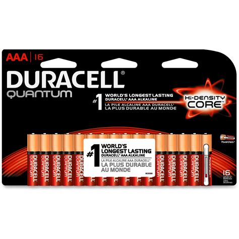 Duracell Quantum Alkaline Aaa Batteries 16 Count