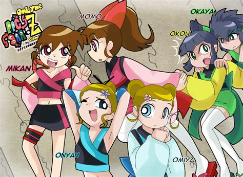 Ooedo Chakichaki Girls The Powerpuff Girls Z Wiki Fandom Powered By