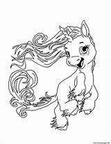 Coloring Unicorn Fairy Tales Pages Printable sketch template