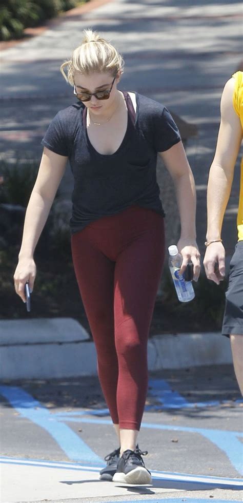 chloe graceful cameltoe moretz of the day