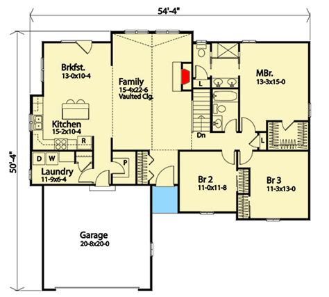 bedroom floor plans  double garage floorplansclick