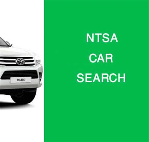 search motor vehicle details  ntsa tims  pay  mpesa