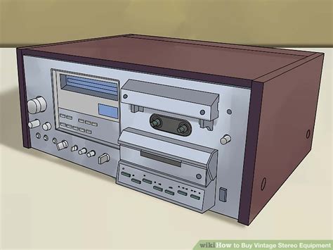 buy vintage stereo equipment  steps  pictures