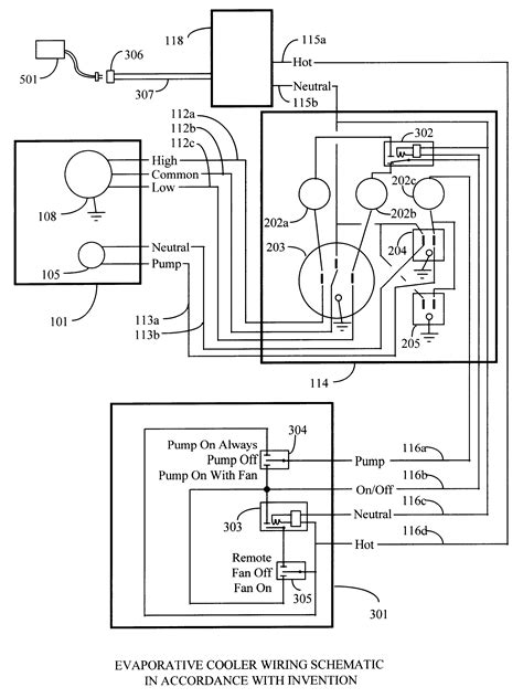 wiring diagram  evaporative cooler