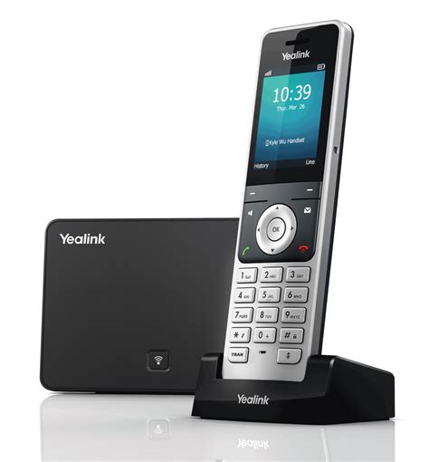 yealink wp wireless ip dect phone including base station   handset