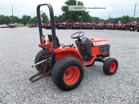 2000 Kubota B7300 Hst 4wd Tractor Farm Tractor Very