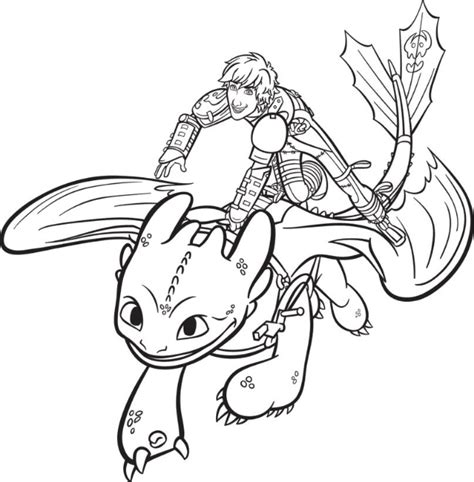toothless    train  dragon coloring page  printable