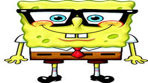 Spongebob Drawings With Glasses Clipart Best