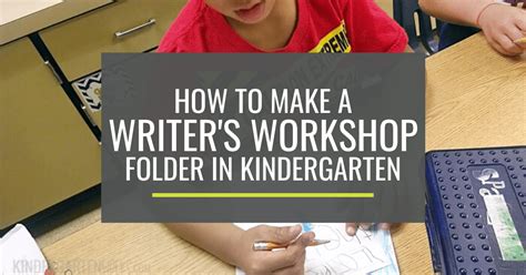 writers workshop folder  kindergarten kindergartenworks