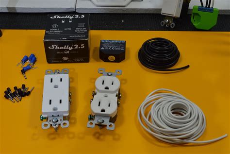 wiring  shelly   au receptables homeautomation