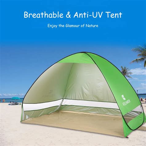 keumer automatic beach tents  persons pop  open camping tent sun shelter uv protective shade
