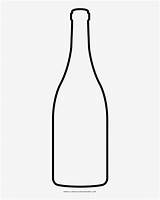 Botella Vino Seekpng sketch template