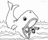 Jonah Whale Coloring Pages Printable Blue Kids Sperm Killer Cool2bkids Whales Colouring Color Bible Print Sheets School Getcolorings Eating Template sketch template