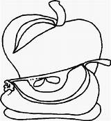 Food Apple Coloring Pages sketch template