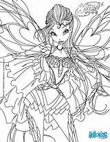 Winx Coloring Pages Bloom Club Bloomix Transformation Kleurplaat Color Print Linear Printable Virtual Fairy Adult Hellokids Colouring Colorings Choose Board sketch template