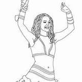 Shakira Singing Coloring Pages Hellokids Cute sketch template