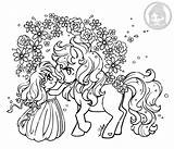 Coloring Pages Pony Yampuff Ponies Stuff sketch template