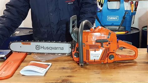 chainsaw husqvarna xp unboxing youtube