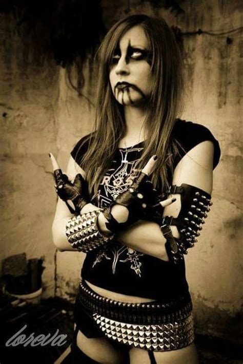 M 666 M Chica De Metal Chica Heavy Metal Desmotivaciones