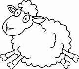 Domba Mewarnai Sketsa Marimewarnai Untuk Shaun Wecoloringpage Schaf Mouton Lambs Paud Schafe sketch template