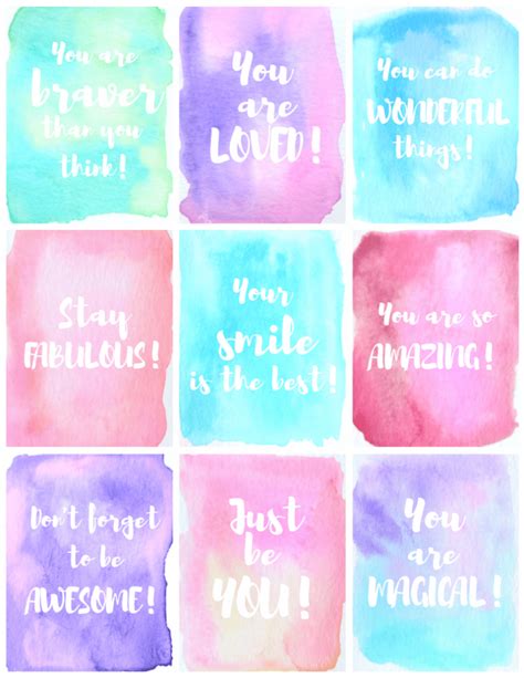 printable kindness cards printable card