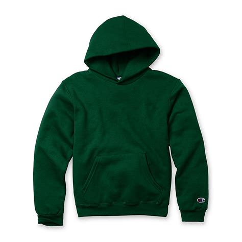 champion youth double dry action fleece pullover hoodie   hosiery