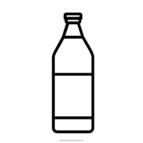 water bottle coloring page food ideas