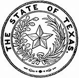 Texas State Seal Clip Clipart Symbols Symbol Coloring Book Pages Cliparts History Tx Star Clipartix Drawing Etc Library Clipartbest Line sketch template