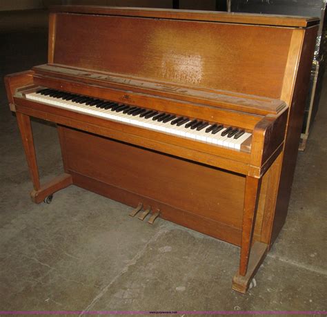 wurlitzer upright piano  des moines ia item  sold purple wave