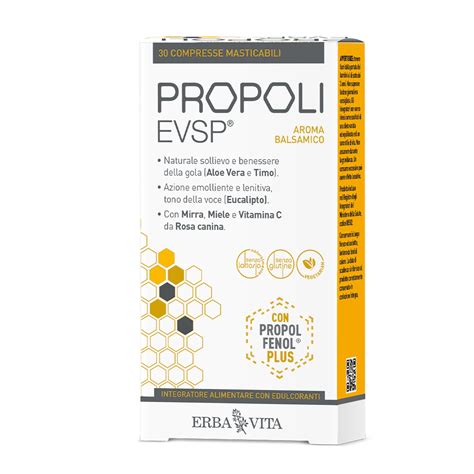 Propoli Evsp Tablets Erba Vita