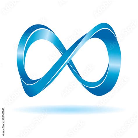blue infinity sign stock image  royalty  vector files  fotoliacom pic