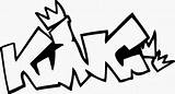 Graffiti Coloring Pages Characters King Wall sketch template