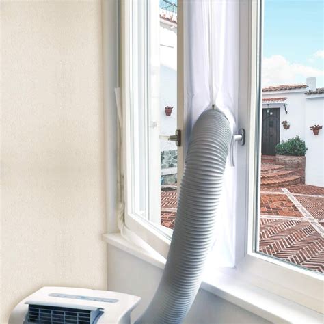 portable air conditioner small window kit burfam air conditioner window vent kit  universal