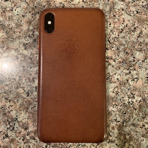 apple leather case riphonexsmax