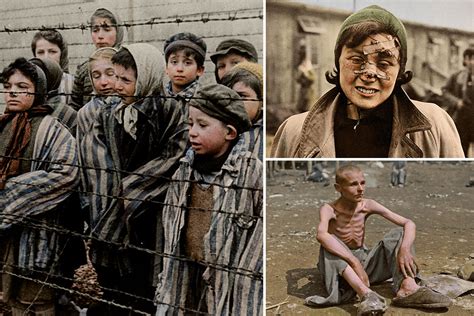 Chilling Colourised Pics Capture Auschwitz Horrors That Revealed True